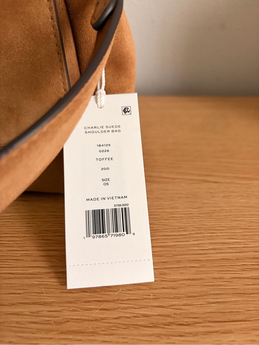 Tory Burch Charlie Suede Shoulder Bag - Picture 2 of 8
